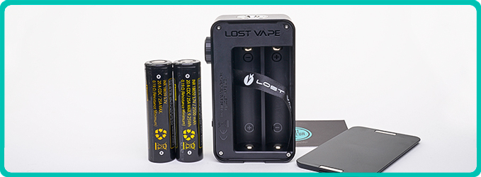 Trappe à accus de la Box Centaurus BT200 Lost Vape